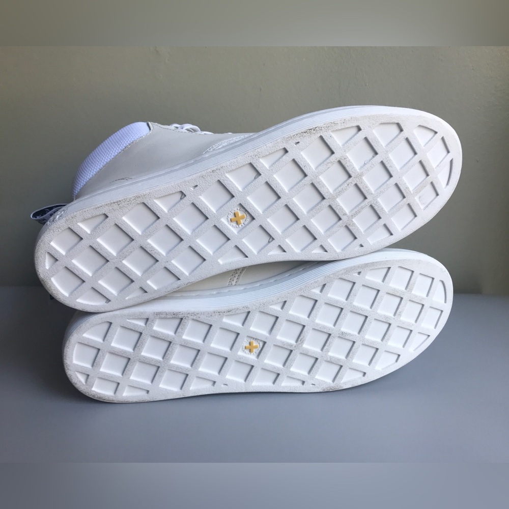 Dr. Martens Maelly White Lace Up Leather Boots Womens Size: US 9 - Picture 12 of 14